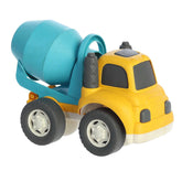 Durable large cement truck made for toddlers, boosts imaginative play and motor skills.
